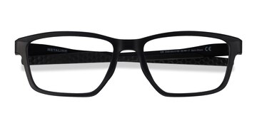 Satin Black Oakley Metalink -  Plastique Lunettes de vue
