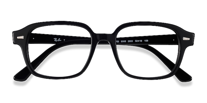 Black Ray-Ban RB5382 -  Acetate Eyeglasses