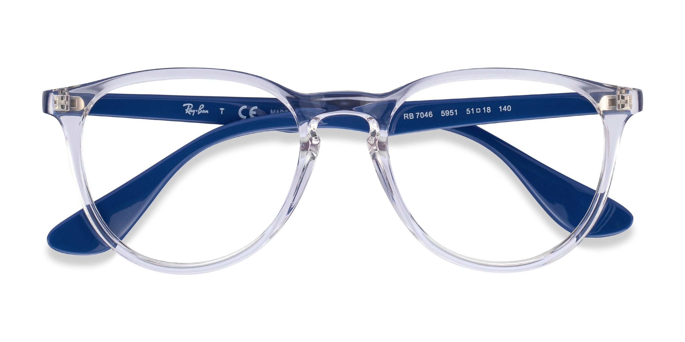 Ray ban store blue glasses frames