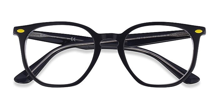 Gray & Clear Ray-Ban RB7151M -  Acetate Eyeglasses