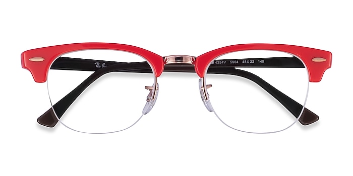 Red Rose Gold Ray-Ban RB4354V -  Acetate Eyeglasses