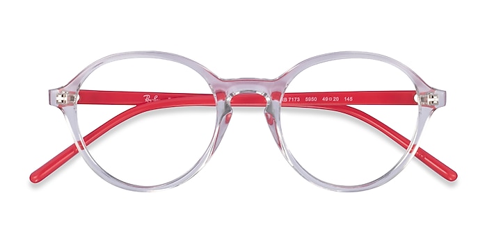 Clear Pink Ray-Ban RB7173 -  Plastic Eyeglasses