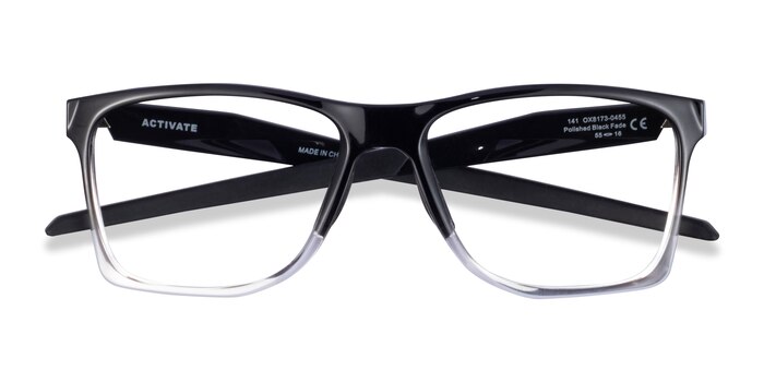 Black Clear Oakley Activate -  Plastic Eyeglasses