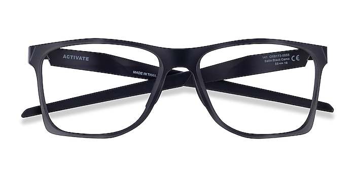 Satin Black Camo Oakley Activate -  Plastic Eyeglasses