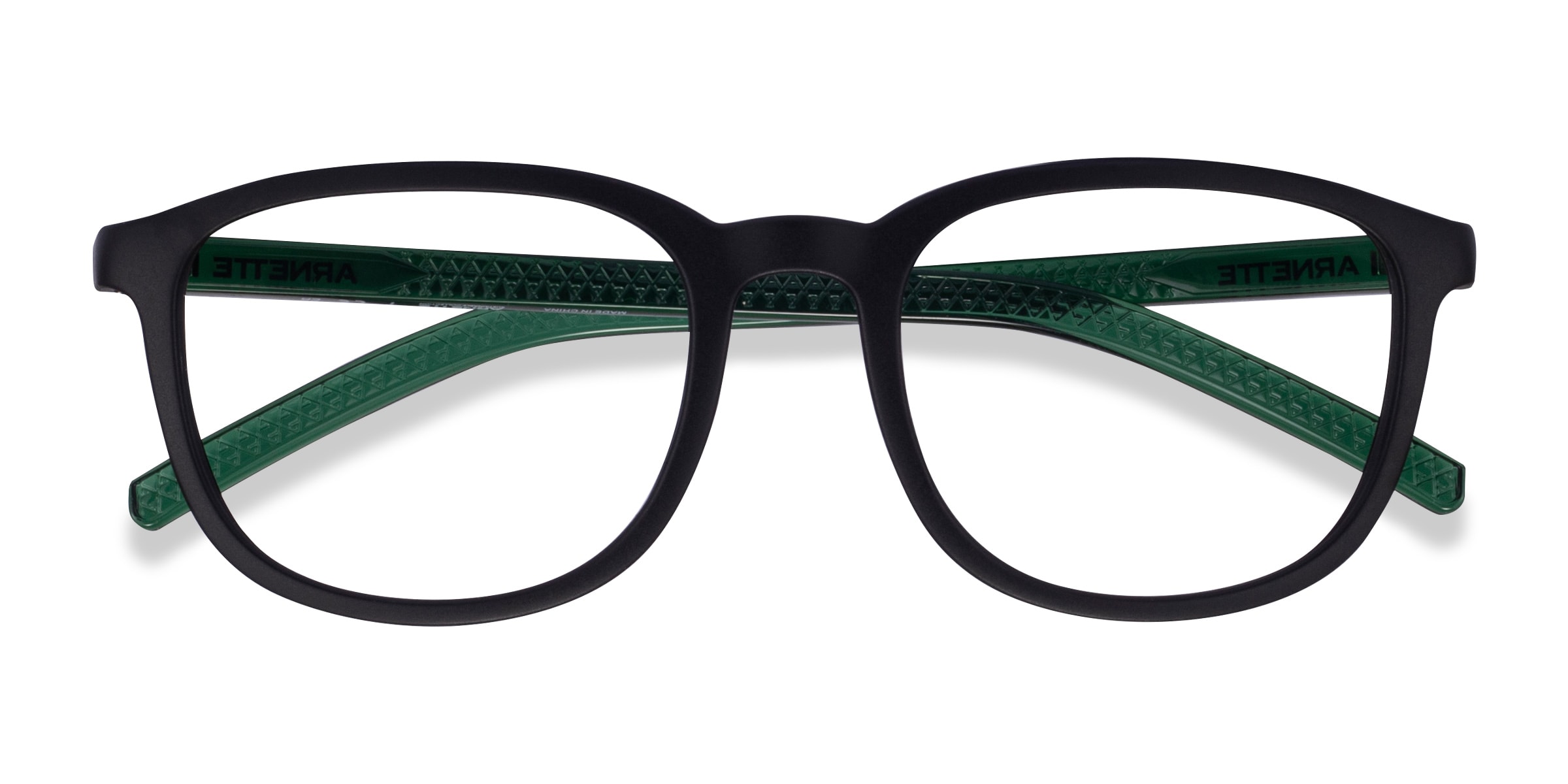 ARNETTE Karibou - Oval Polished Black Frame Eyeglasses |