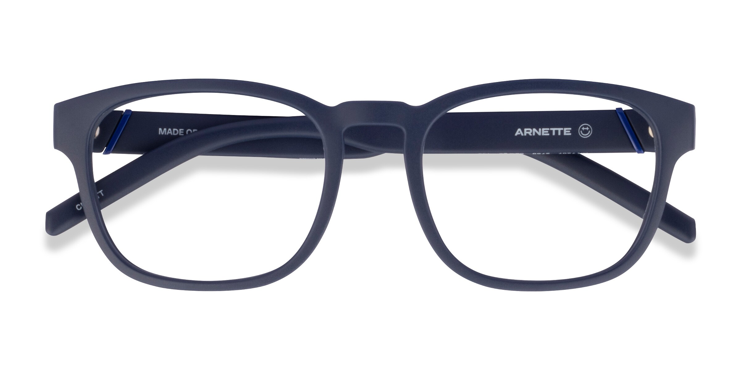 ARNETTE Chuutt - Oval Matte Navy Blue Frame Eyeglasses | Eyebuydirect