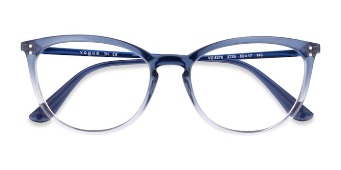 Vogue VO5276 Eyeglasses 2738 Top Gradient Blue/Crystal