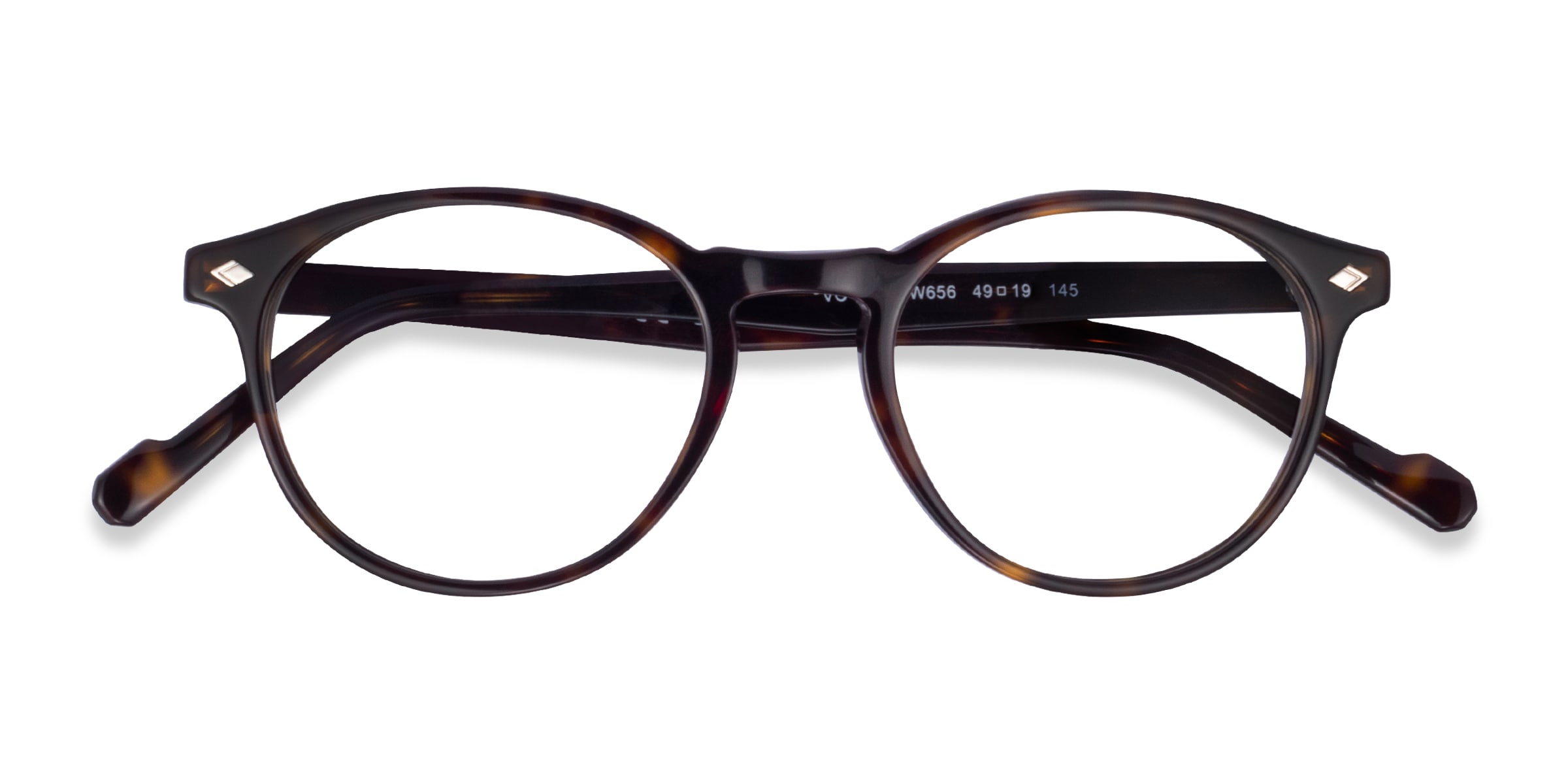 IN VOGUE  イン　ヴォーグ Vogue Eyewear VO5326 - Oval Transparent Blue Frame Eyeglasses