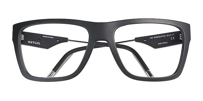 Satin Black Oakley Nxtlvl -  Plastic Eyeglasses