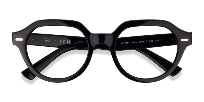 Black Ray-Ban RB7214 Gina -  Plastic Eyeglasses
