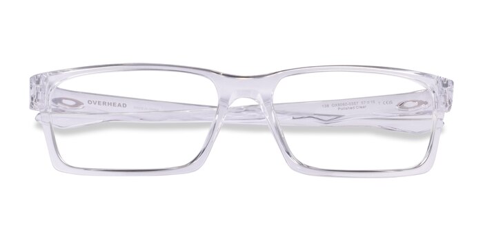 Polished Clear Oakley Overhead -  Plastic Eyeglasses