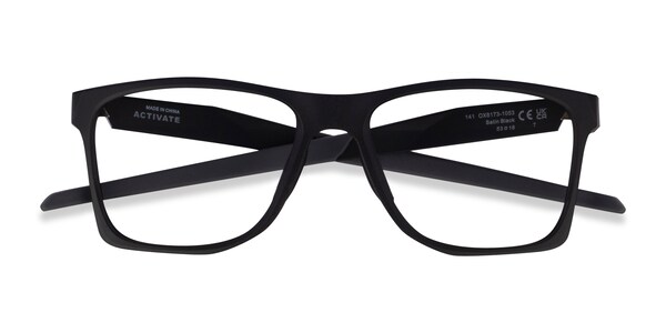 Activate High Resolution Collection Satin Black Eyeglasses, Oakley®