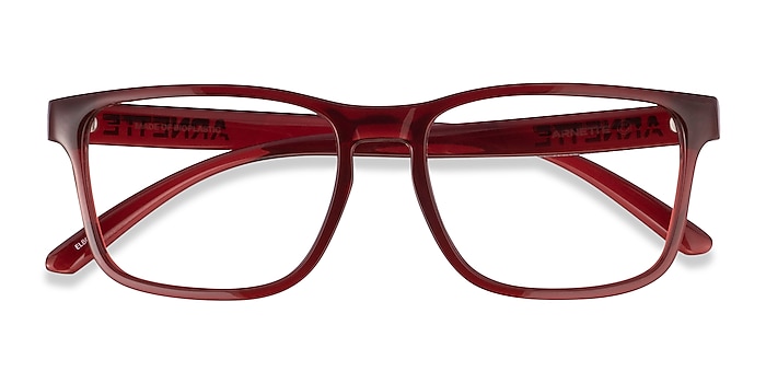 Transparent Red ARNETTE Elbo -  Plastic Eyeglasses