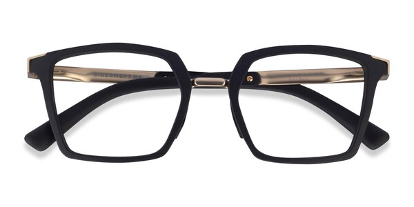 Oakley Sideswept Rx - Square Satin Black Frame Eyeglasses | Eyebuydirect