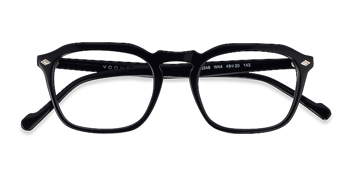 Shiny Black Vogue Eyewear VO5348 -  Acetate Eyeglasses