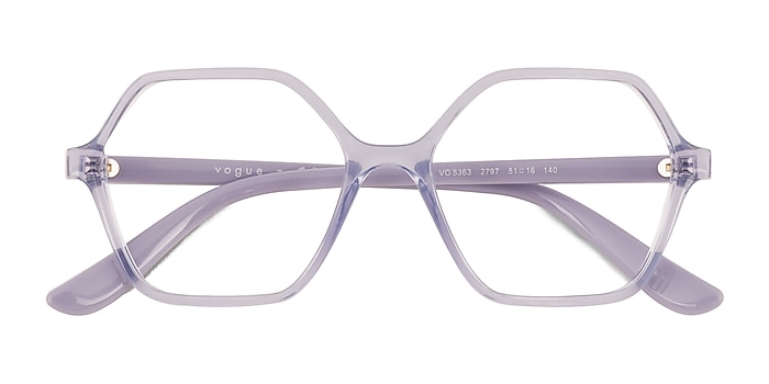 Transparent Blue Vogue Eyewear VO5363 -  Plastic Eyeglasses