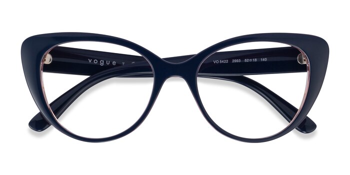 Dark Blue Serigraphy Vogue Eyewear VO5422 -  Plastic Eyeglasses