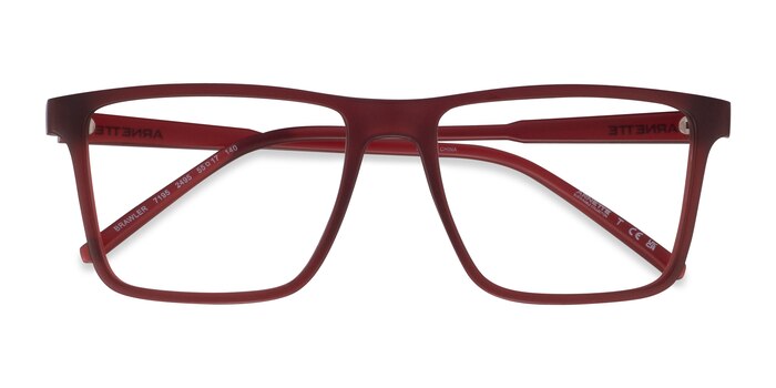 Matte Red ARNETTE Brawler -  Plastic Eyeglasses