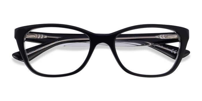 Top Black Transparent Vogue Eyewear VO2961 -  Acetate Eyeglasses