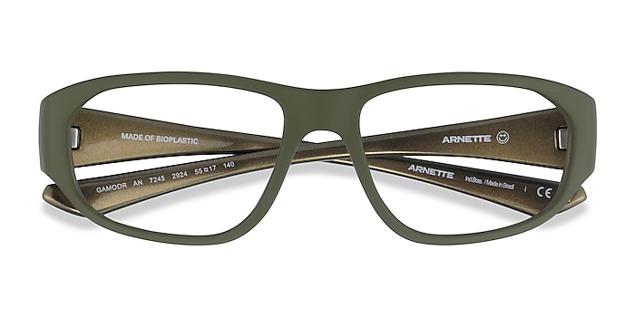 Matte Green ARNETTE Gamoor -  Plastic Eyeglasses