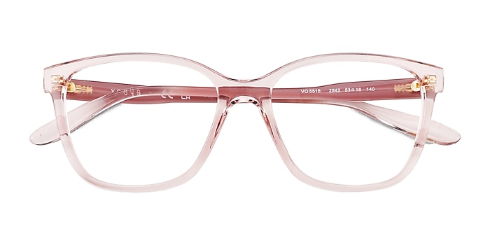 Transparent Pink Vogue Eyewear VO5518 -  Plastic Eyeglasses