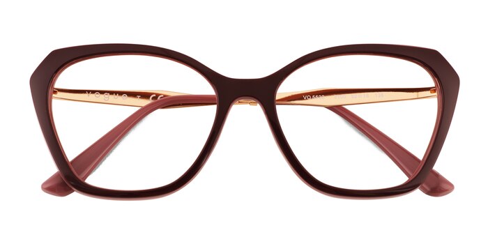 Red Purple Vogue Eyewear VO5522 -  Plastique Lunettes de vue