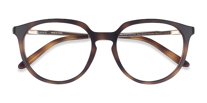 Satin Brown Tortoise Oakley Bmng -  Plastic Eyeglasses