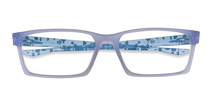 Matte Gray Oakley Overhead -  Plastic Eyeglasses