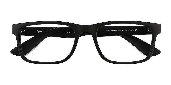 Matte Black Ray-Ban RB7232M -  Plastic Eyeglasses