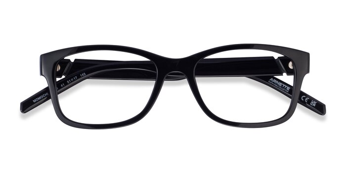 Shiny Black ARNETTE Momochi -  Plastic Eyeglasses