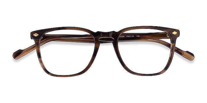Striped Brown Vogue Eyewear VO5350 -  Acetate Eyeglasses