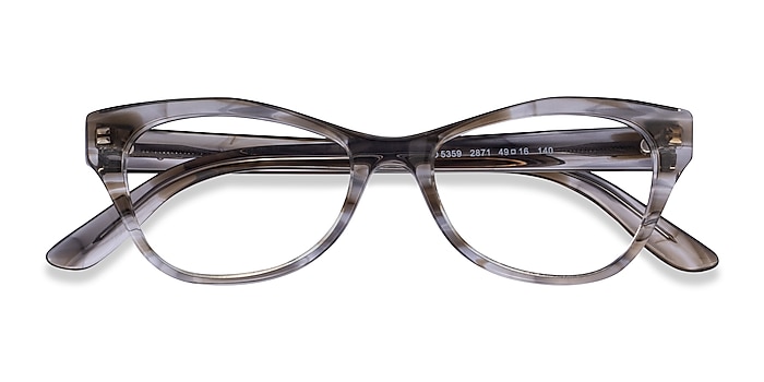 Striped Gray Vogue Eyewear VO5359 -  Acetate Eyeglasses