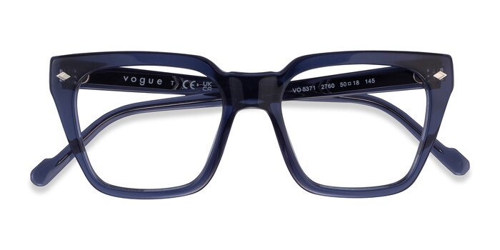 Transparent Blue Vogue Eyewear VO5371 -  Acetate Eyeglasses