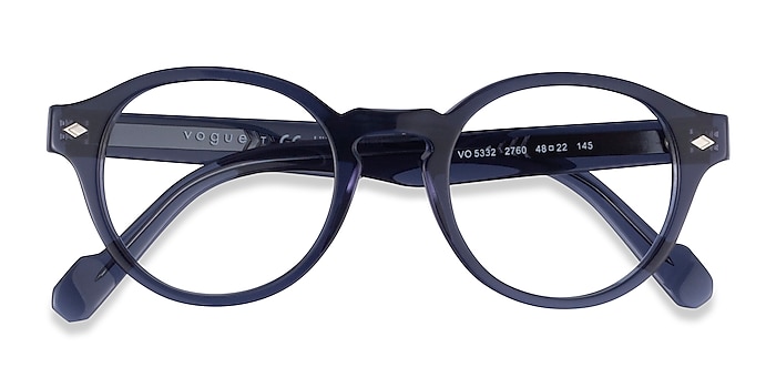 Transparent Blue Vogue Eyewear VO5332 -  Acetate Eyeglasses
