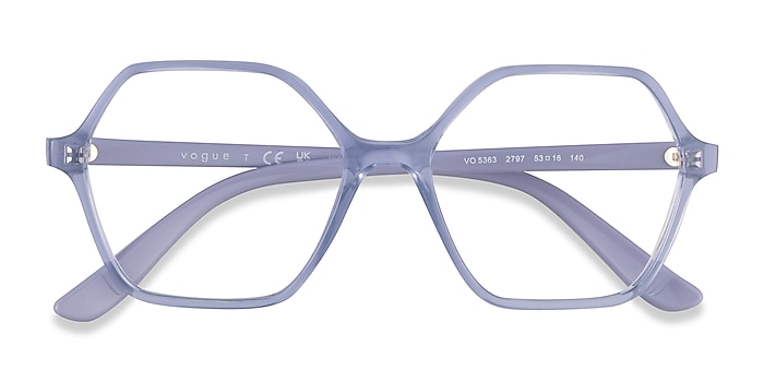 Transparent Purple Vogue Eyewear VO5363 -  Plastic Eyeglasses
