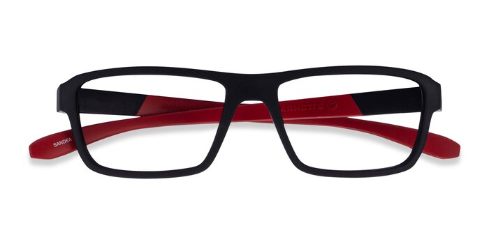 Black Matte ARNETTE Sandea -  Plastic Eyeglasses