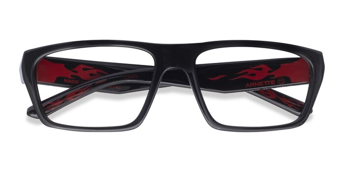 Shiny Black ARNETTE Ithor -  Plastique Lunettes de vue