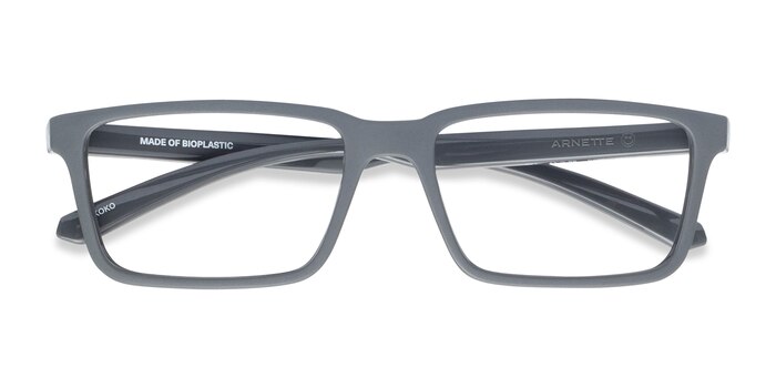 Matte Gray ARNETTE Koko -  Écoresponsables Lunettes de vue