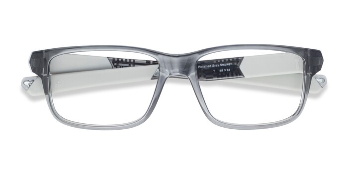 Transparent Gray Oakley Field Day -  Plastic Eyeglasses