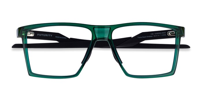 Clear Green Oakley Futurity -  Plastic Eyeglasses