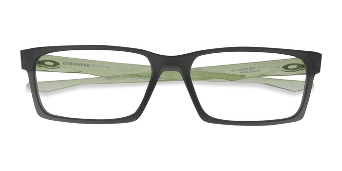Matte Black Oakley Overhead -  Plastic Eyeglasses