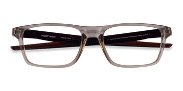 Brun Oakley Port Bow -  Plastique Lunettes de vue