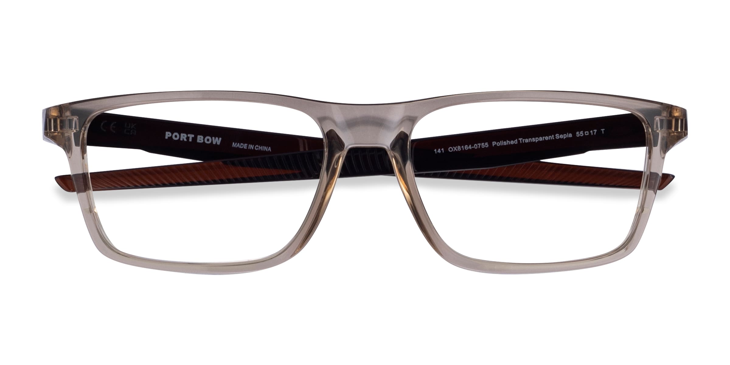 Oakley Port Bow - Rectangle Black Frame Glasses For Men Oakley Port Bow - Rectangle Black Frame Glasses For Men