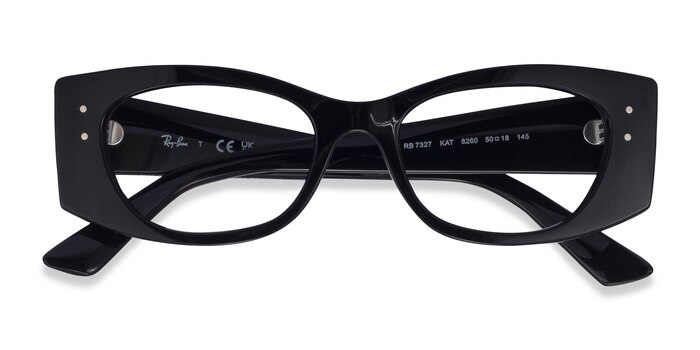 Noir Ray-Ban RB7327 Kat -  Écoresponsables Lunettes de vue