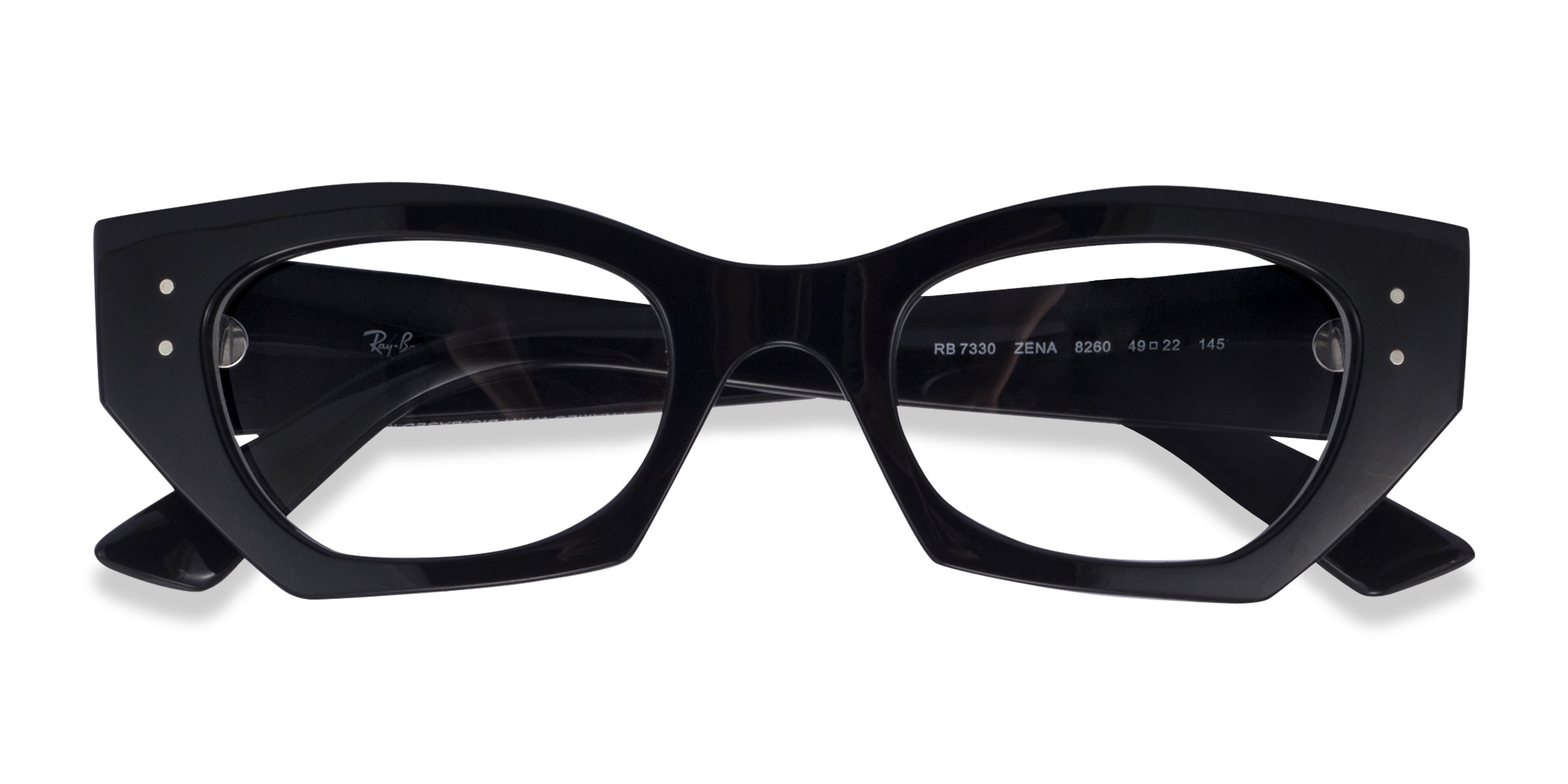 Ray-Ban RB7330 Zena - Cat Eye Tortoise Frame Eyeglasses | Eyebuydirect