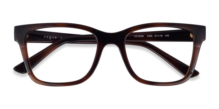 Brown Tortoise Vogue Eyewear VO5556 -  Plastic Eyeglasses