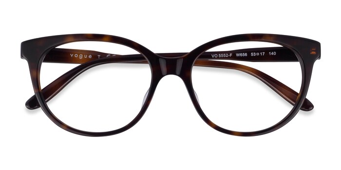 Dark Tortoise Vogue Eyewear VO5552F -  Acetate Eyeglasses