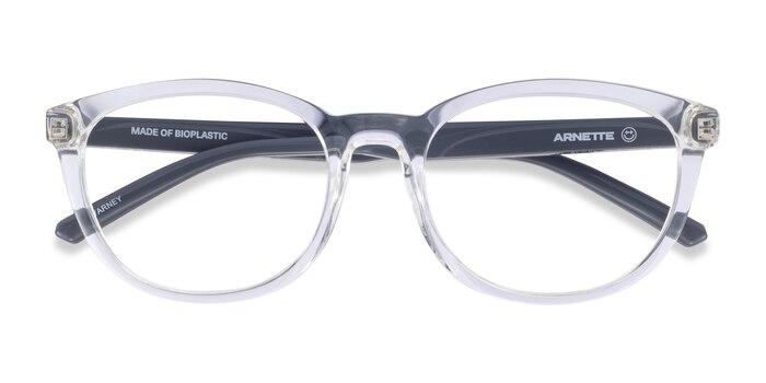Clear Gray ARNETTE Varney -  Plastic Eyeglasses