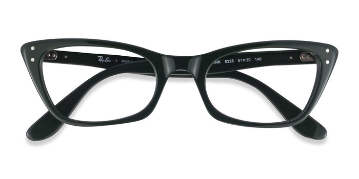 Green Ray-Ban RB5499 Lady Burbank -  Acetate Eyeglasses