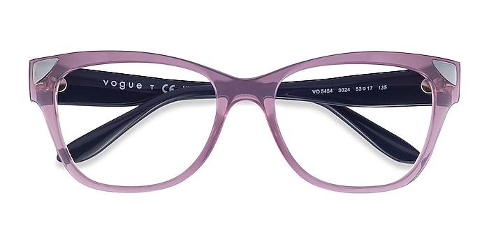 Clear Pink Vogue Eyewear VO5454 -  Plastic Eyeglasses